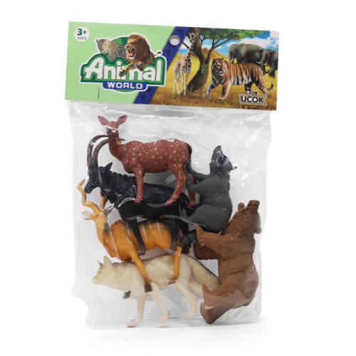 Set animale de padure 12cm 6buc, cod 28135