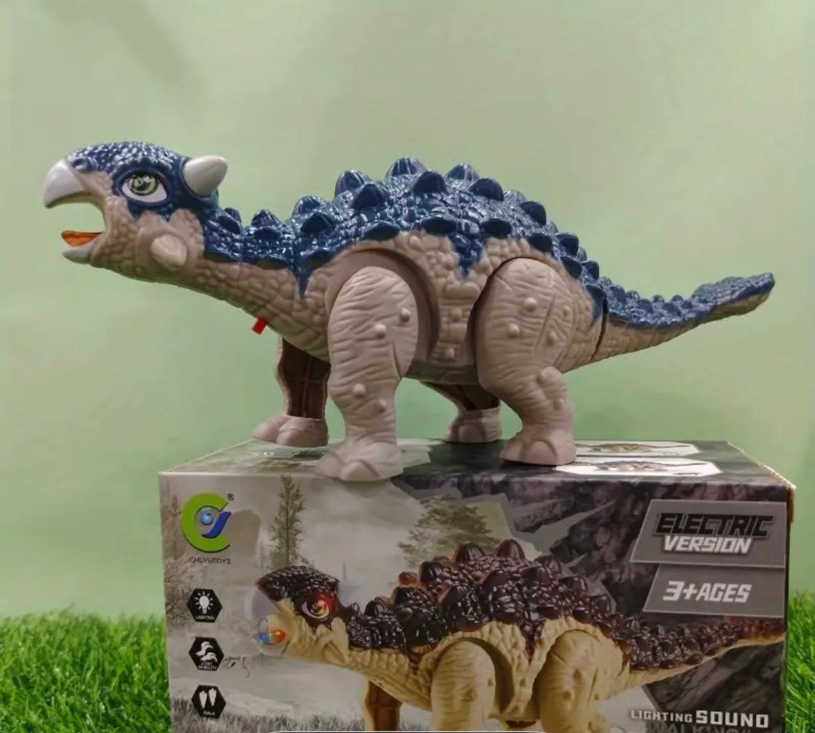 Jucărie Anchilozaur cu lumină și sunet Y333-65