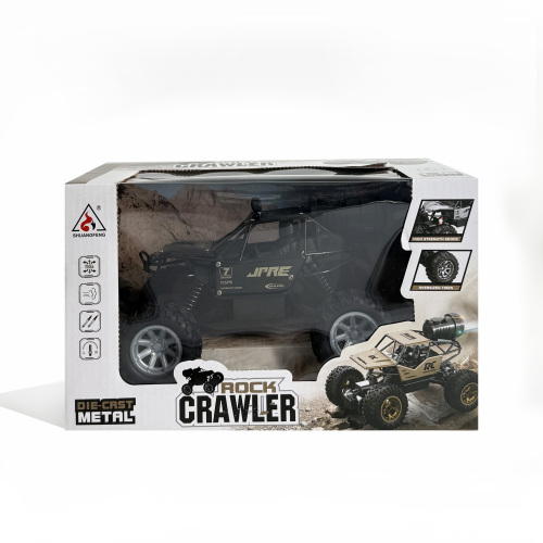 Mașină metalică „Rock Crawler” 1:16 cu telecomandă, baterie 6241