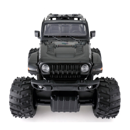 Masina cu telecomanda RASTAR 1:14 JEEP Wrangler JL with Big foot design, neagra 27067